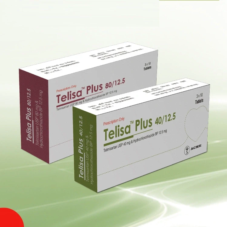 Telisa Plus Tablet 40 mg+12.5 mg