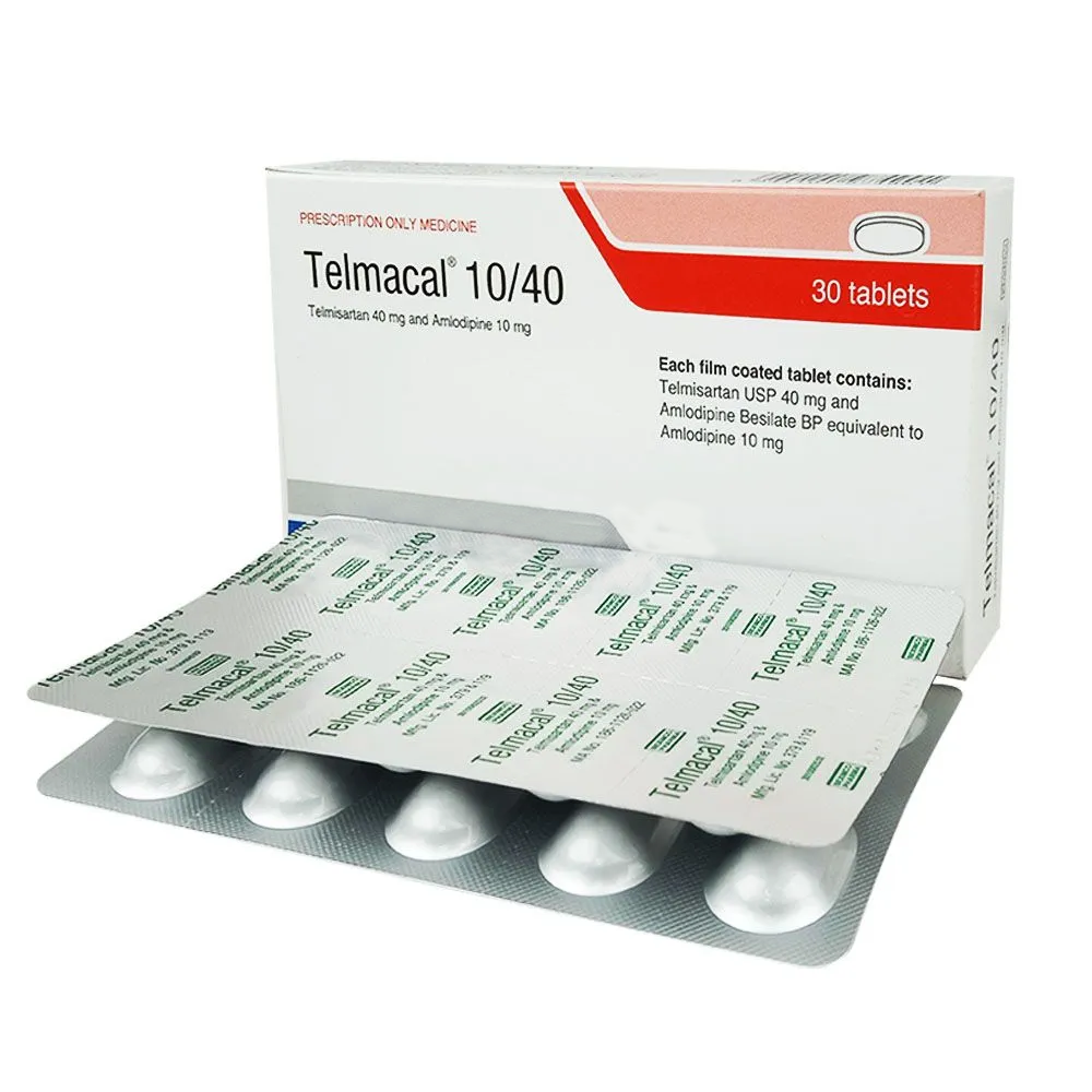 Telmacal Tablet 10 mg+40 mg