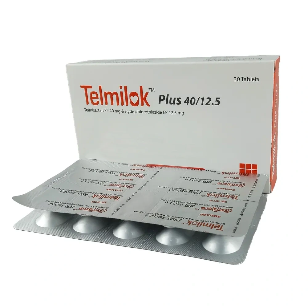 Telmilok Plus Tablet 40 mg+12.5 mg