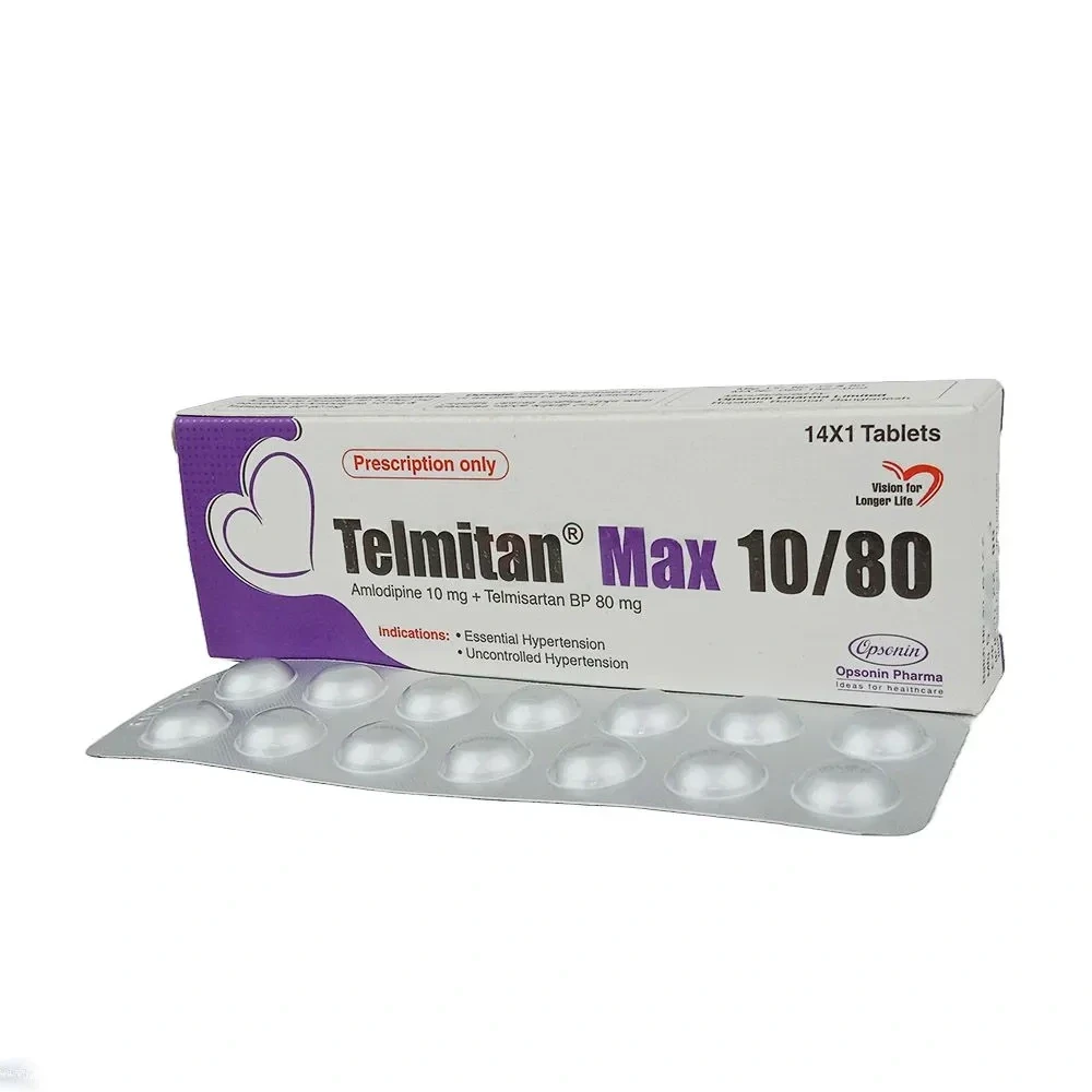 Telmitan Max Tablet 10 mg+80 mg