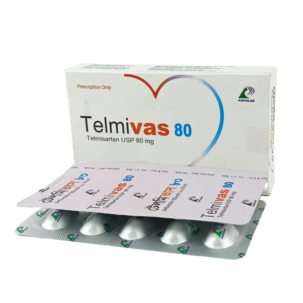 Telmivas Tablet 80 mg