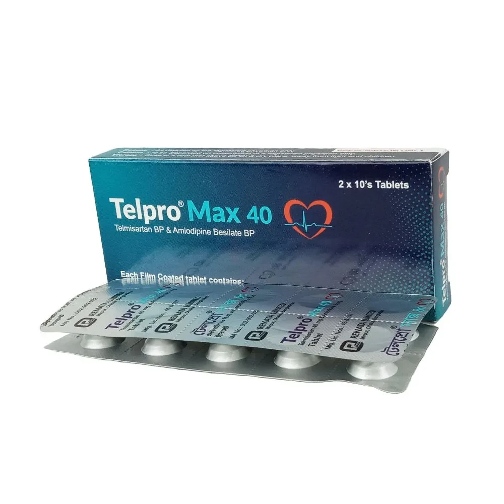 Telpro Max Tablet 5 mg+40 mg