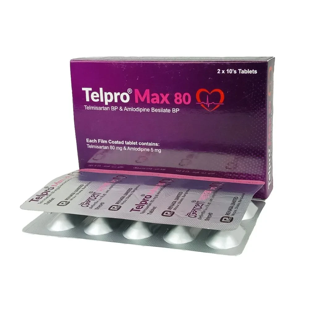 Telpro Max Tablet 5 mg+80 mg