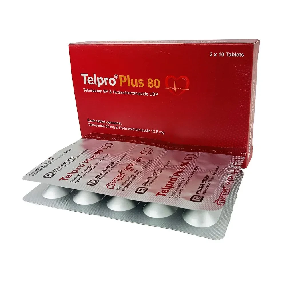 Telpro Plus Tablet 80 mg+12.5 mg