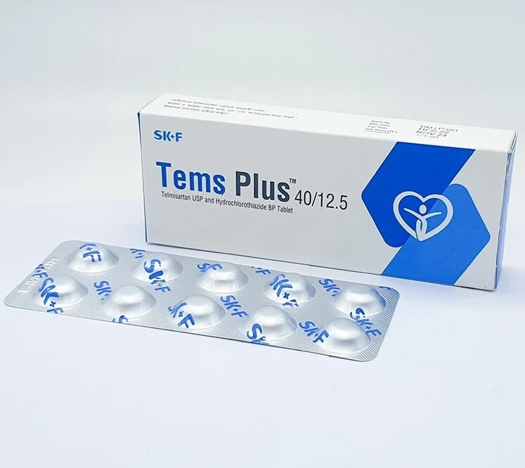 Tems Plus Tablet 40 mg+12.5 mg