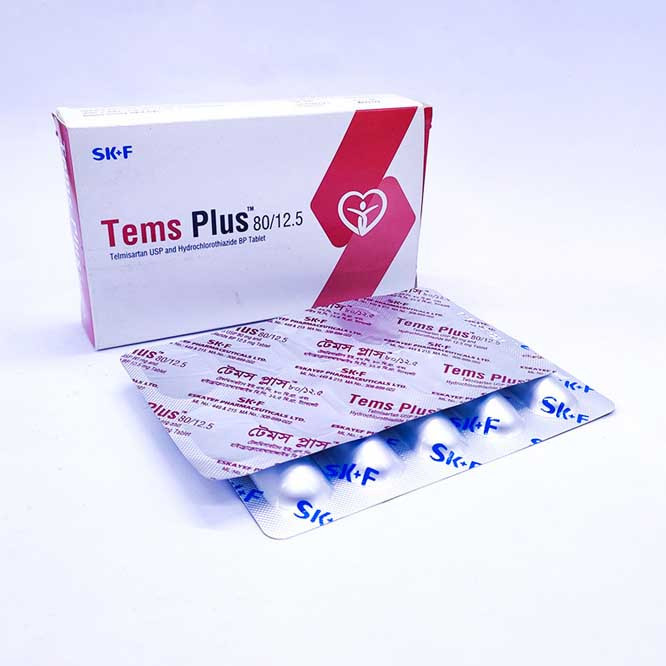 Tems Plus Tablet 80 mg+12.5 mg