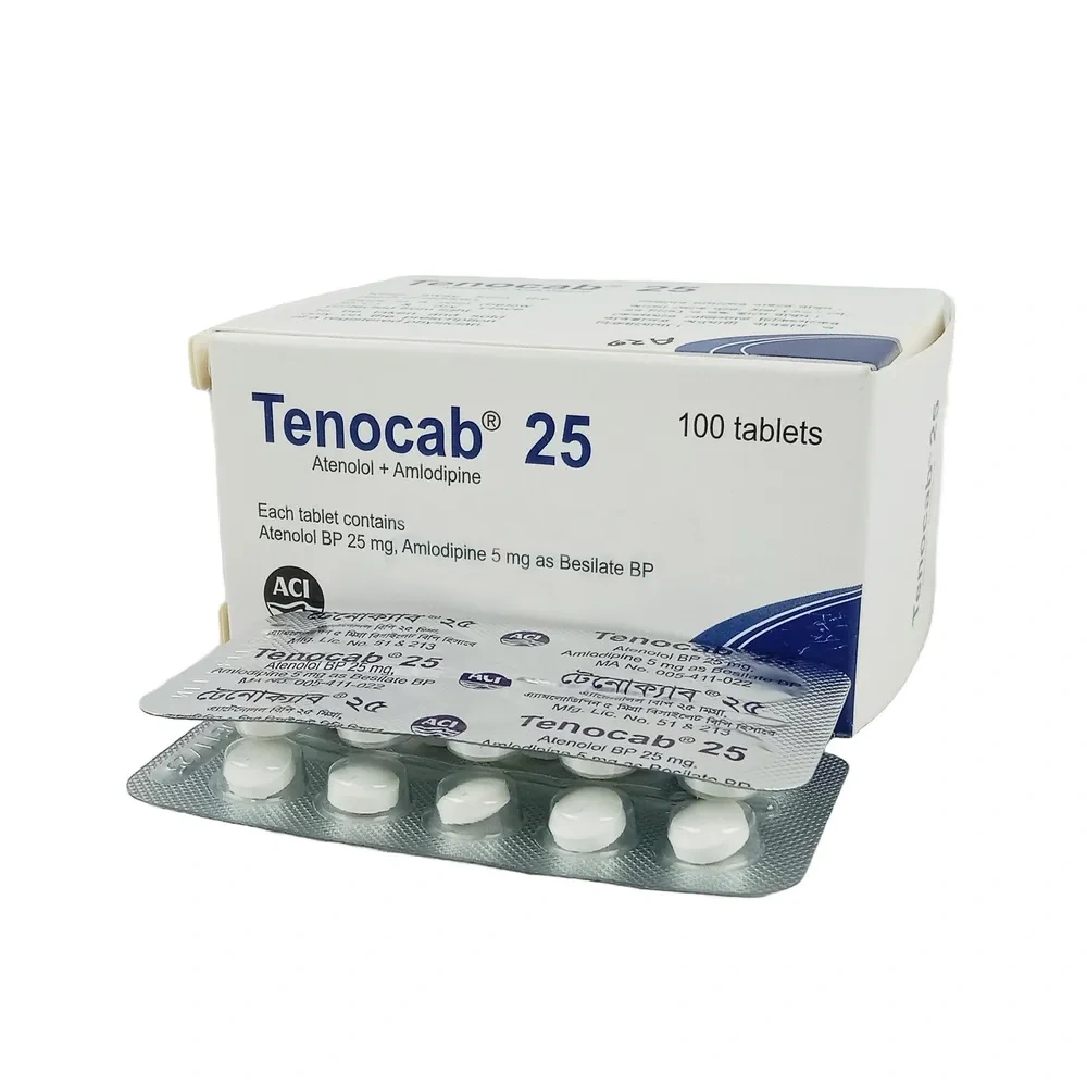 Tenocab Tablet 5 mg+25 mg