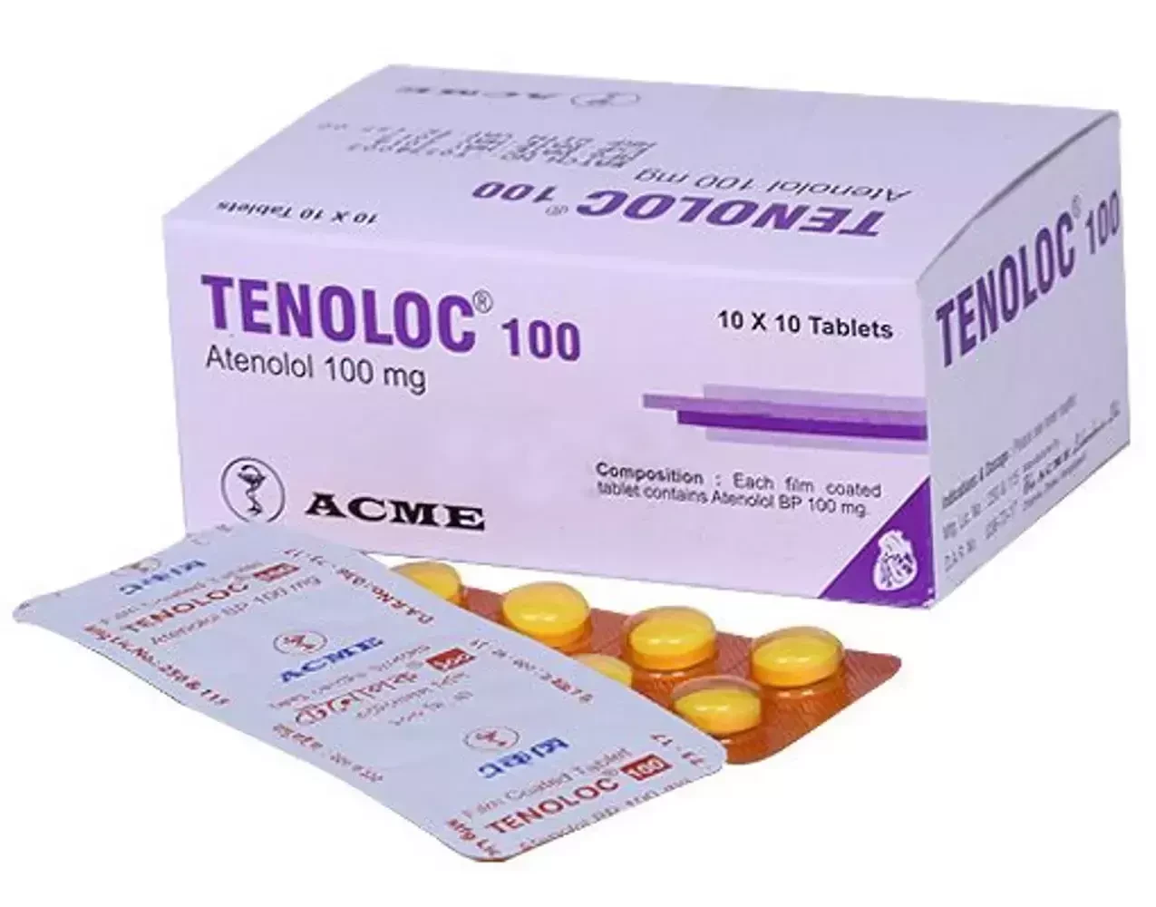 Tenoloc Tablet 100 mg