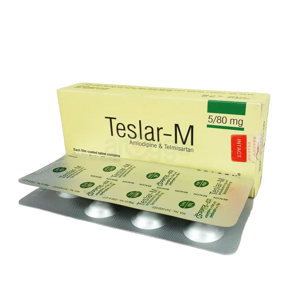 Teslar-M Tablet 5 mg+80 mg