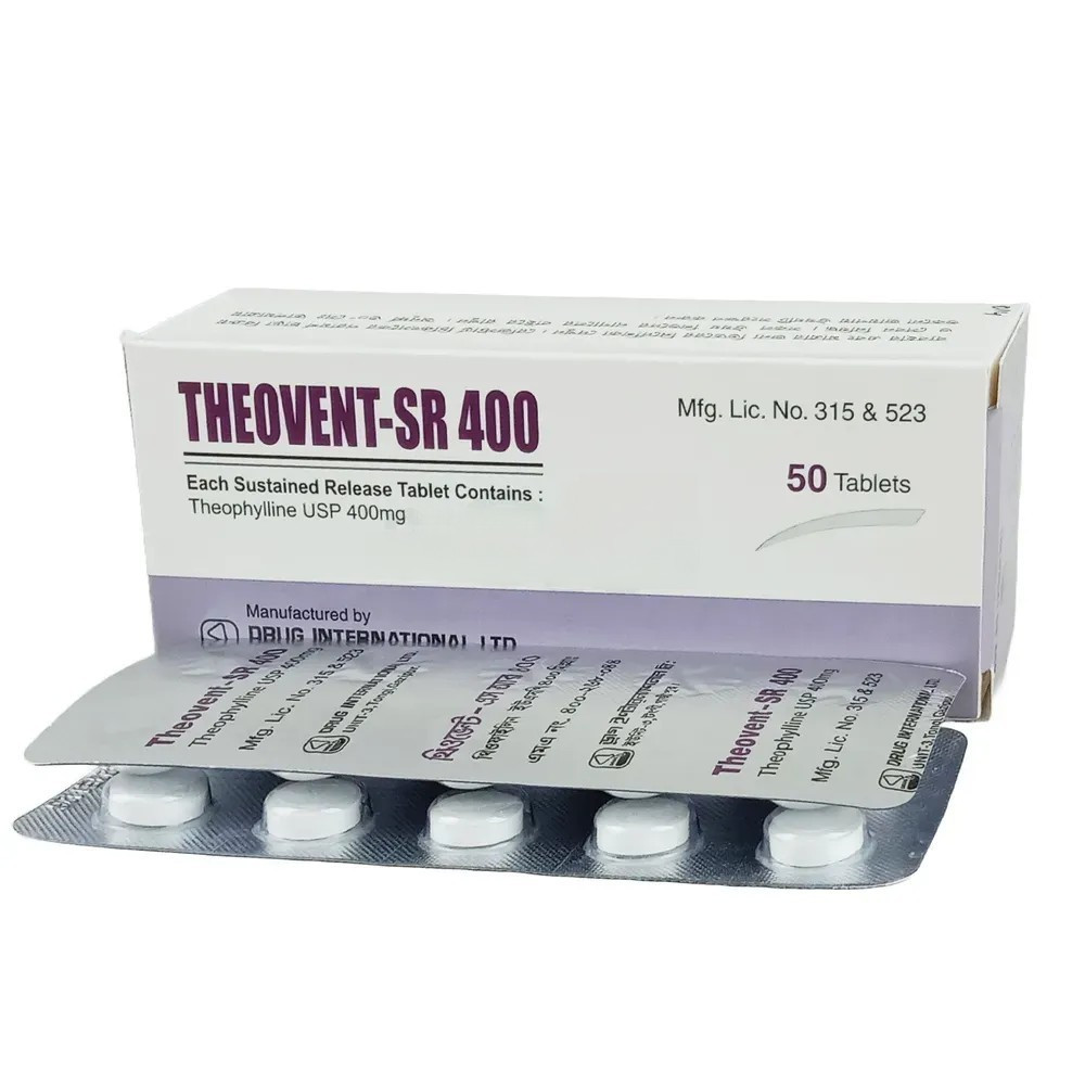 Theovent-SR Tablet (Sustained Release) 400 mg