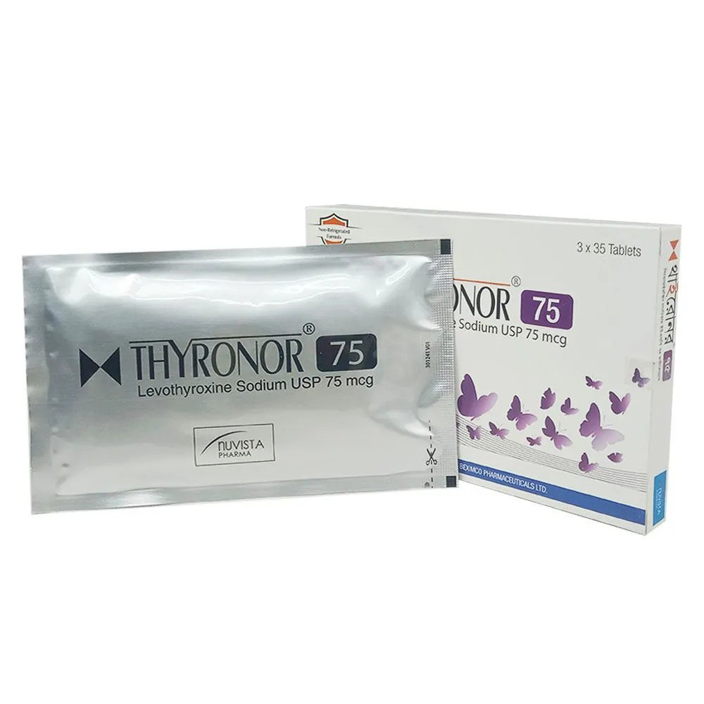 Thyronor Tablet 75 mcg