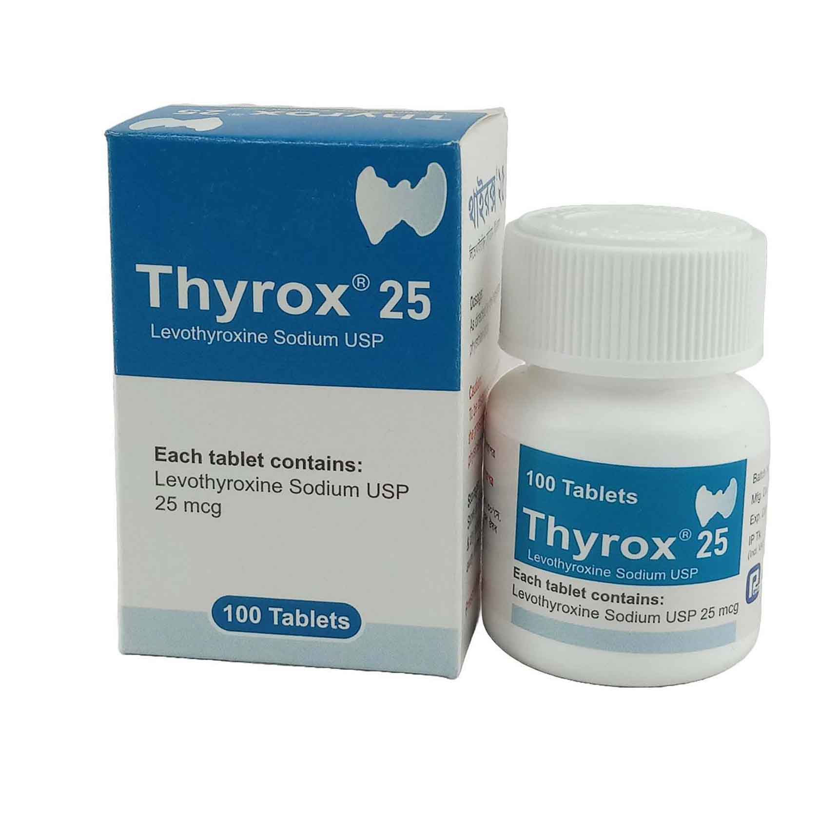 Thyrox Tablet 25 mcg