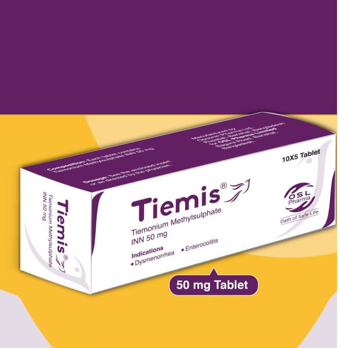 Tiemis Tablet 50 mg