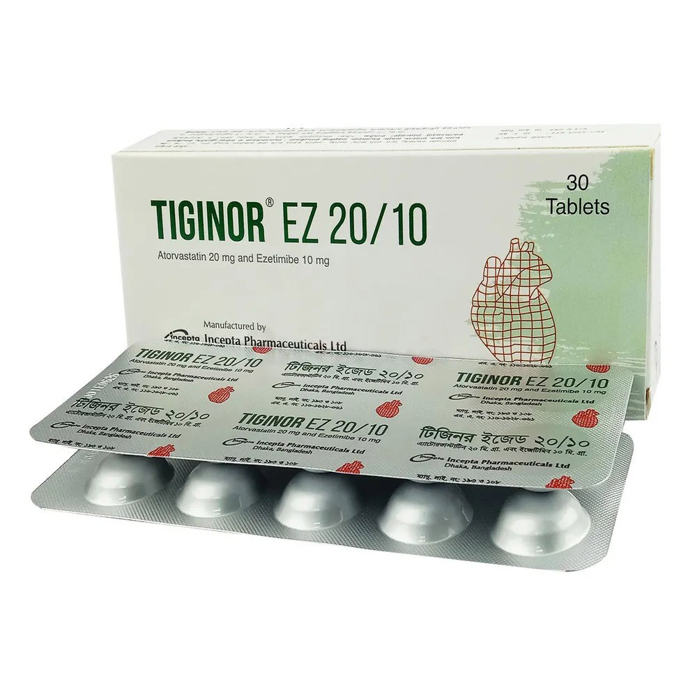 Tiginor EZ Tablet 20 mg+10 mg