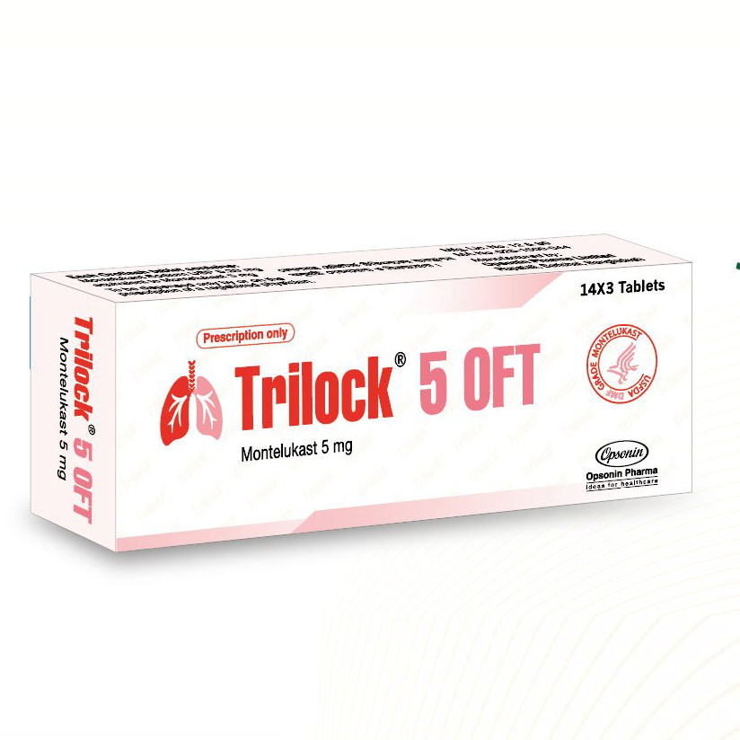 Trilock OFT Flash Tablet 5 mg