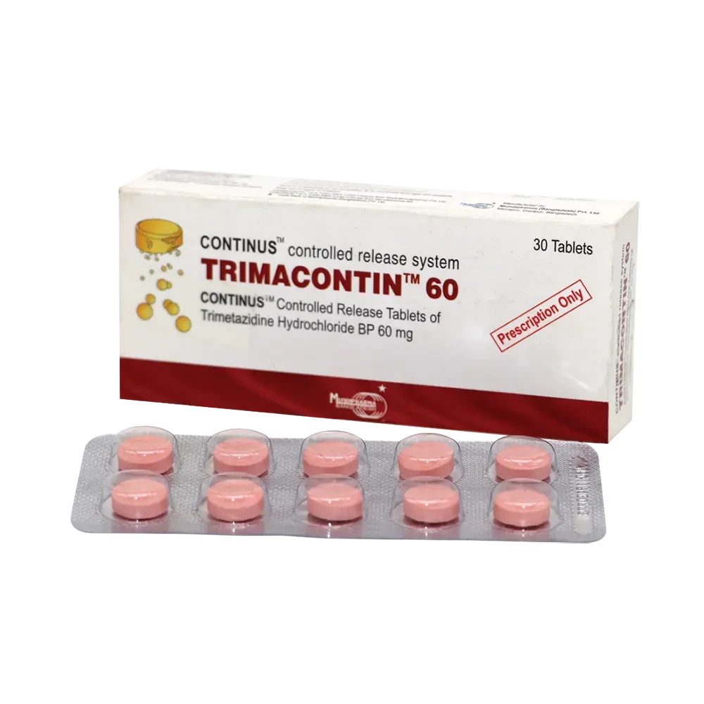 Trimacontin ট্রাইমাকন্টিন - Trimetazidine Dihydrochloride