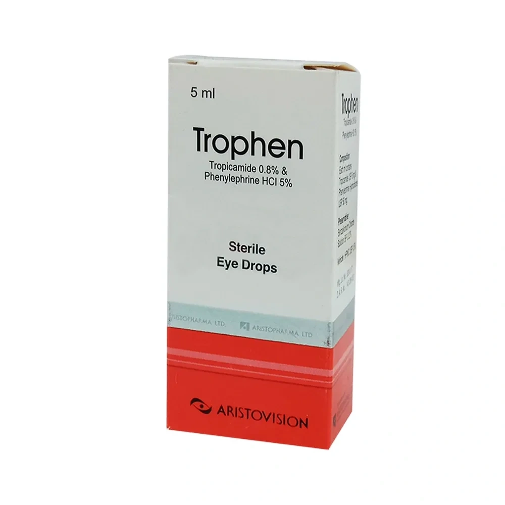 Trophen Ophthalmic Solution 0.8%+5%