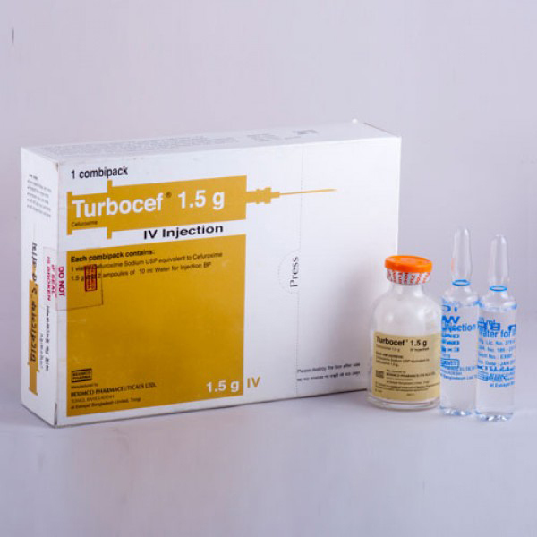 Turbocef IV Injection 1.5 gm/vial