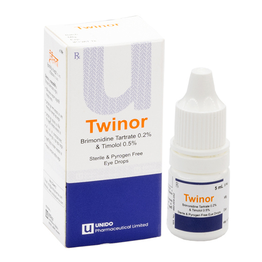Twinor Ophthalmic Solution 0.2% + 0.5%