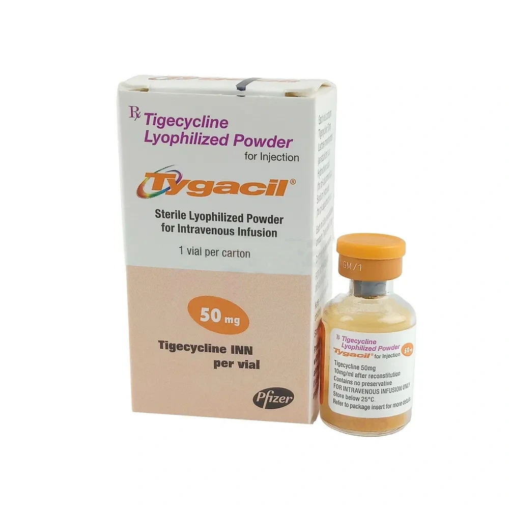 Tygacil IV Infusion 50 mg/vial