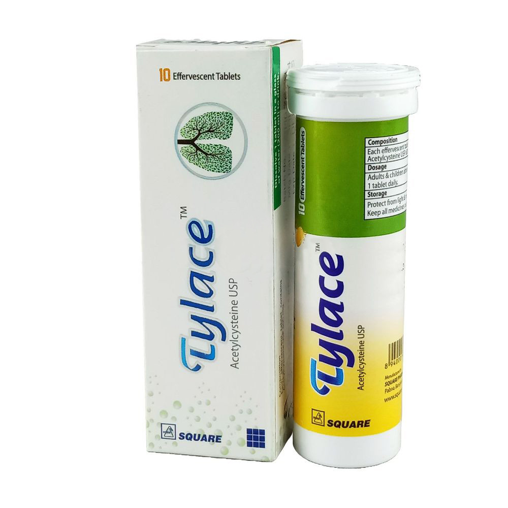 Tylace Effervescent Tablet 600 mg