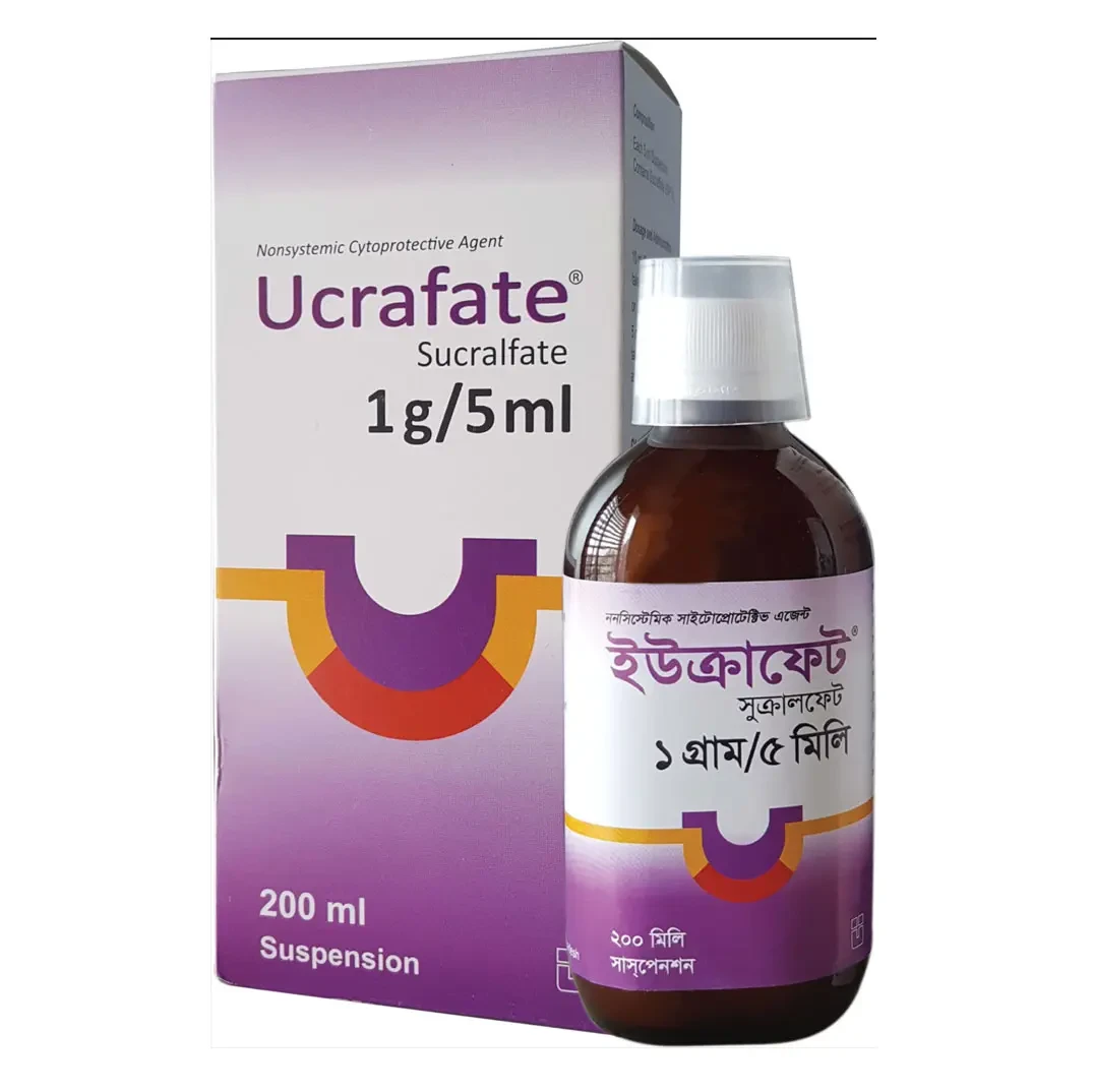 Ucrafate Oral Suspension 1 gm/5 ml