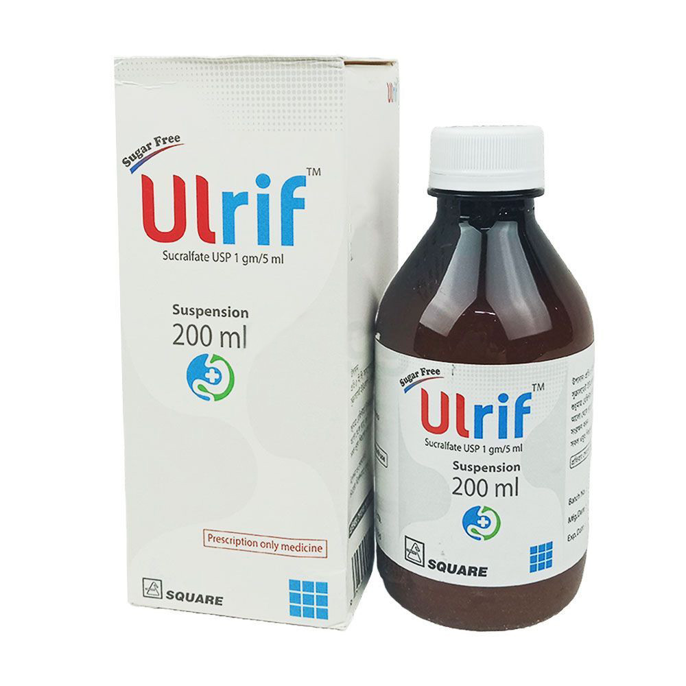 Ulrif Oral Suspension 1 gm/5 ml
