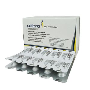 Ultibro Inhalation Capsule 110 mcg+50 mcg