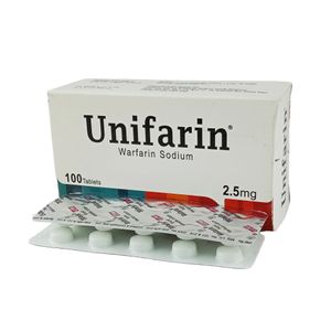 Unifarin Tablet 2.5 mg