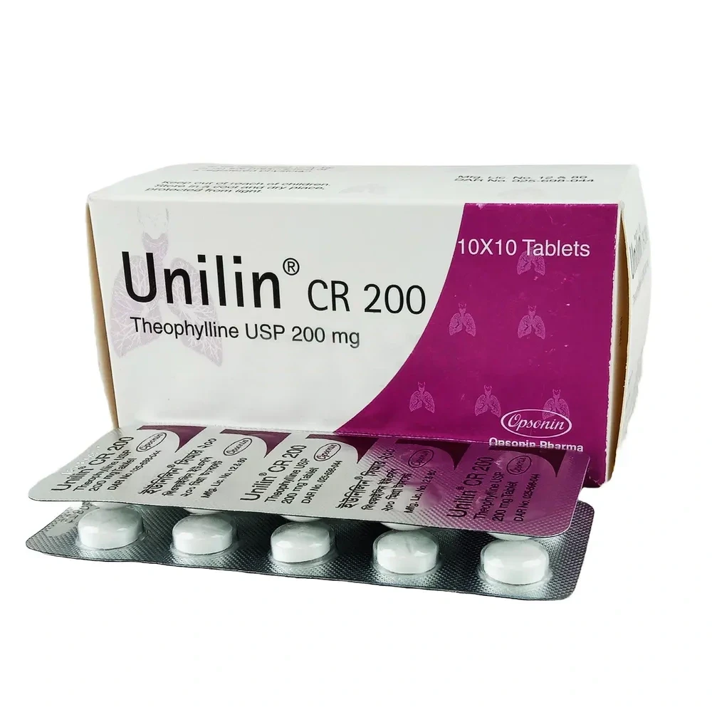 Unilin CR Tablet (Controlled Release) 200 mg