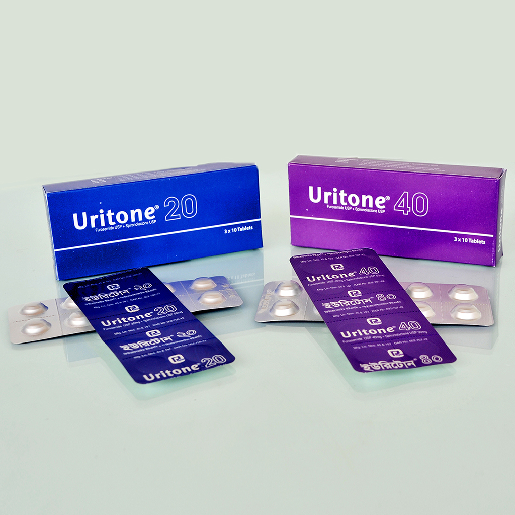 Uritone Tablet 40 mg+50 mg