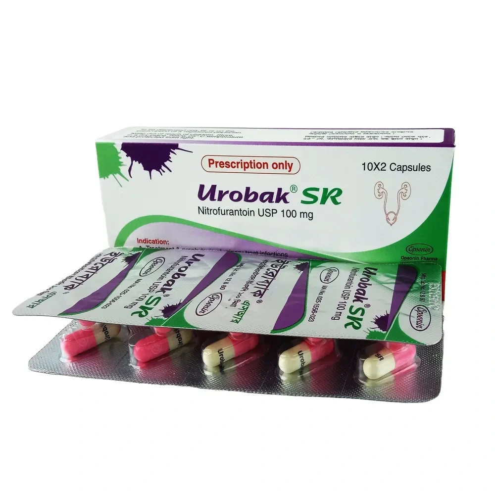 Urobak SR Capsule (Sustained Release) 100 mg