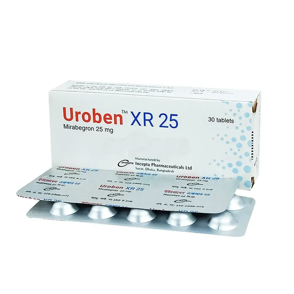 Uroben XR Tablet (Extended Release) 25 mg