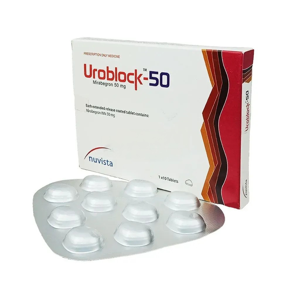 Uroblock Tablet (Extended Release) 50 mg