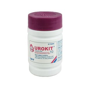 Urokit Extended-Release Tablet (Wax Matrix) 1080 mg