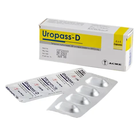 Uropass-D Capsule 0.4 mg+0.5 mg