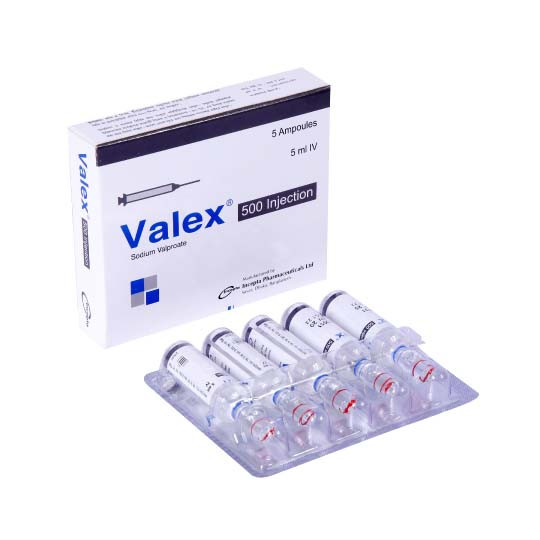 Valex IV Injection 500 mg/5 ml