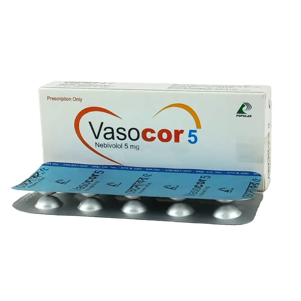 Vasocor Tablet 5 mg