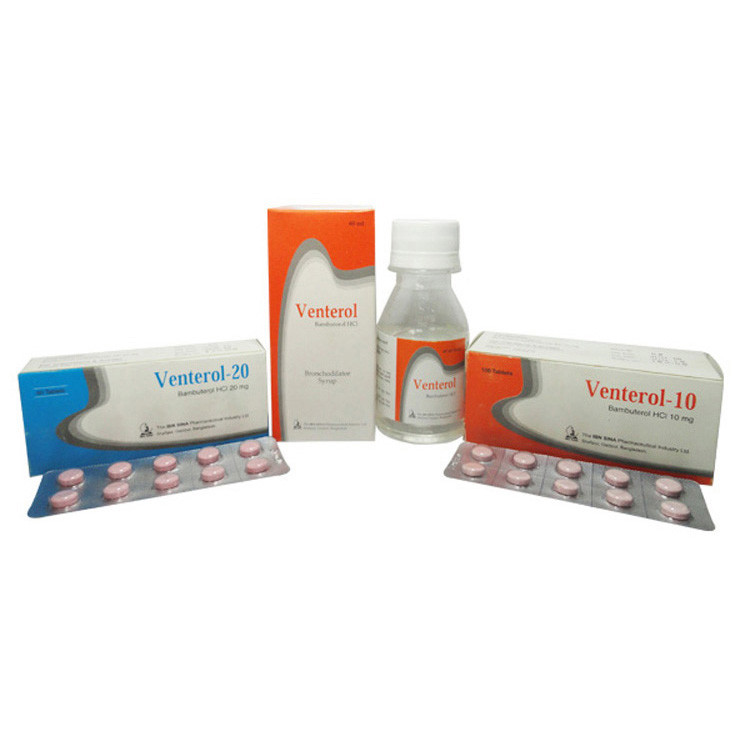 Venterol Oral Solution 5 mg/5 ml