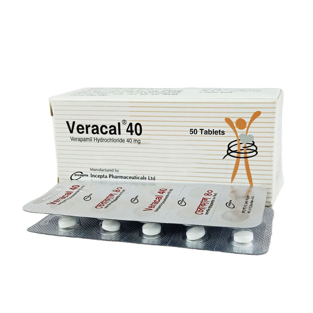 Veracal Tablet 40 mg
