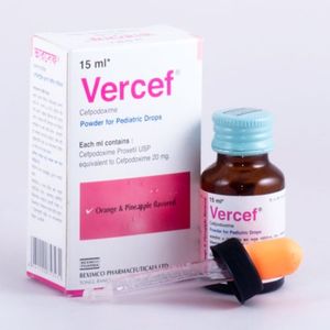 Vercef Pediatric Drop 20 mg/ml
