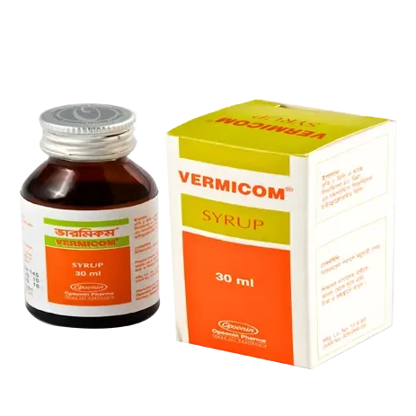 Vermicom Syrup 40 mg/5 ml