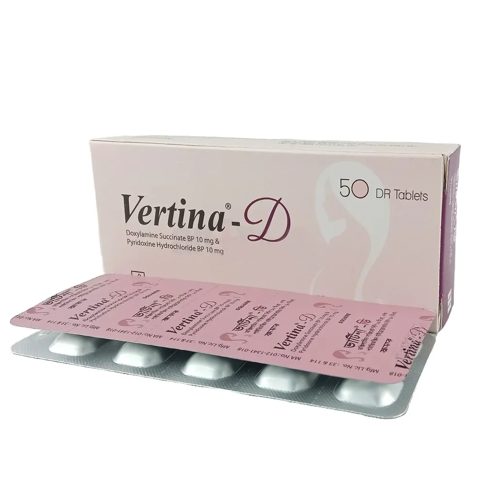 Vertina-D Tablet (Delayed Release) 10 mg+10 mg