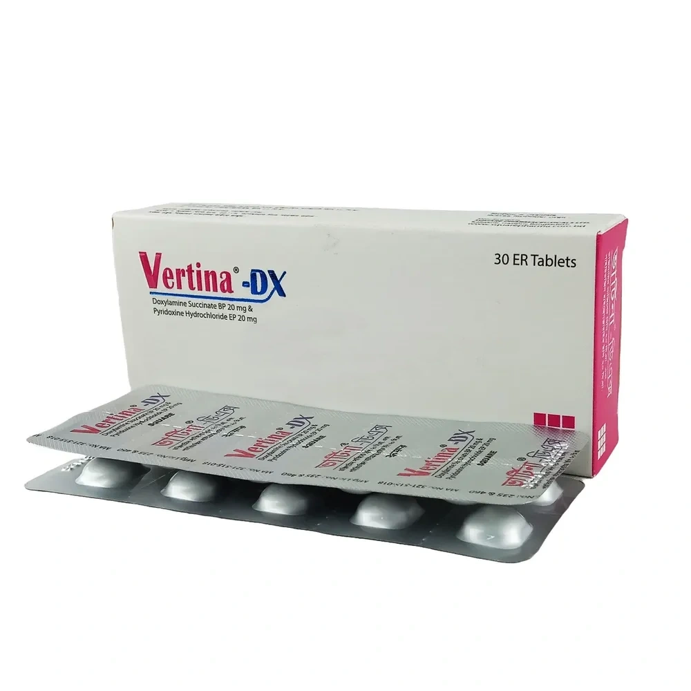 Vertina-DX Tablet (Extended Release) 20 mg+20 mg