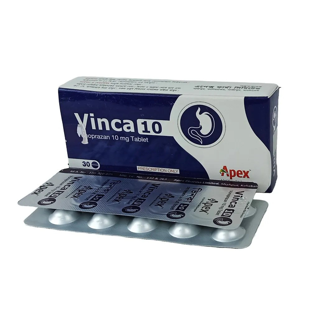 Vinca Tablet 10 mg