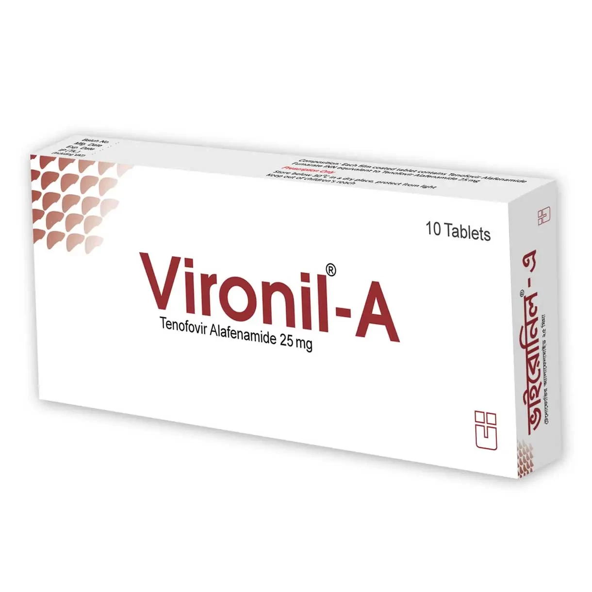 Vironil-A Tablet 25 mg