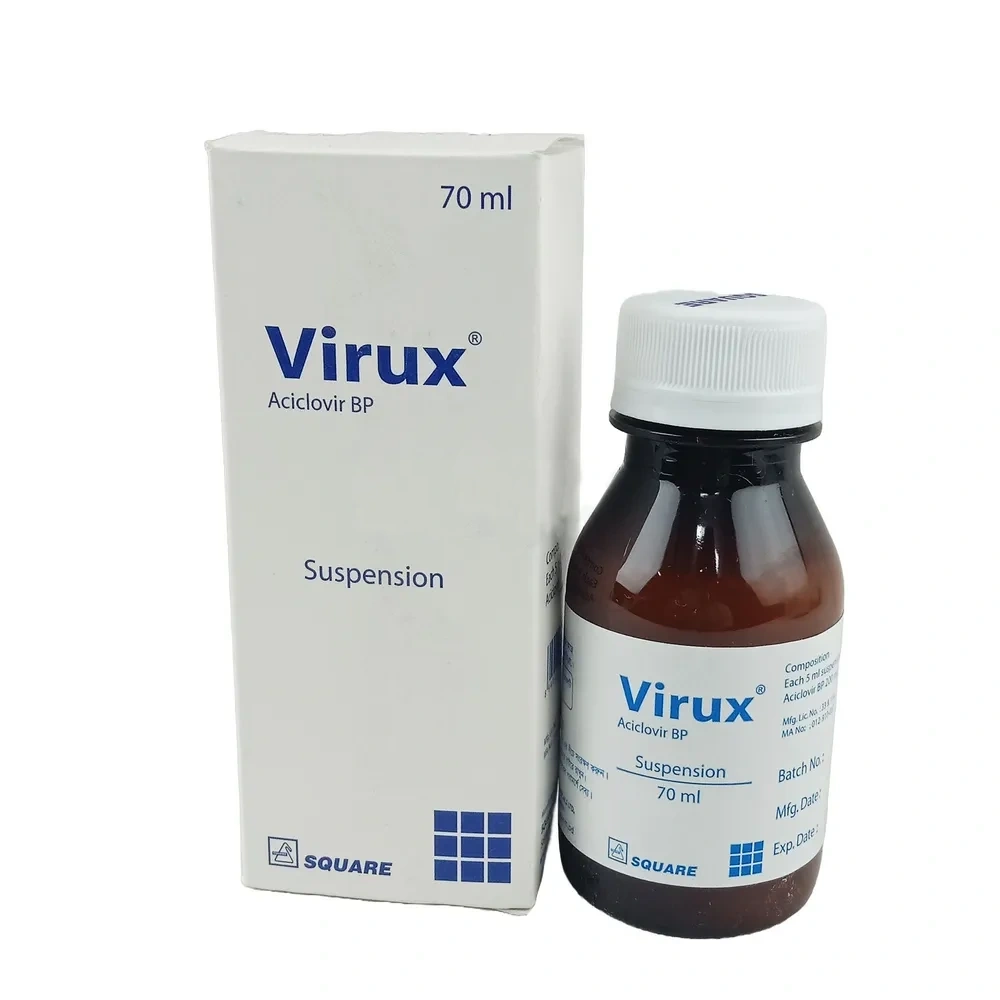 Virux Oral Suspension 200 mg/5 ml