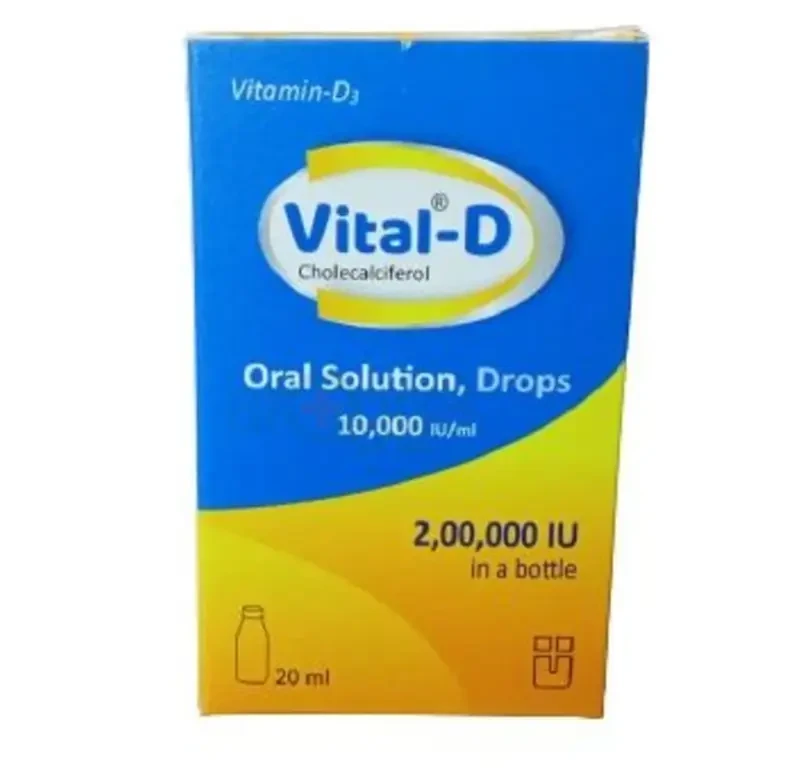 Vital-D Oral Solution 10000 IU/ml
