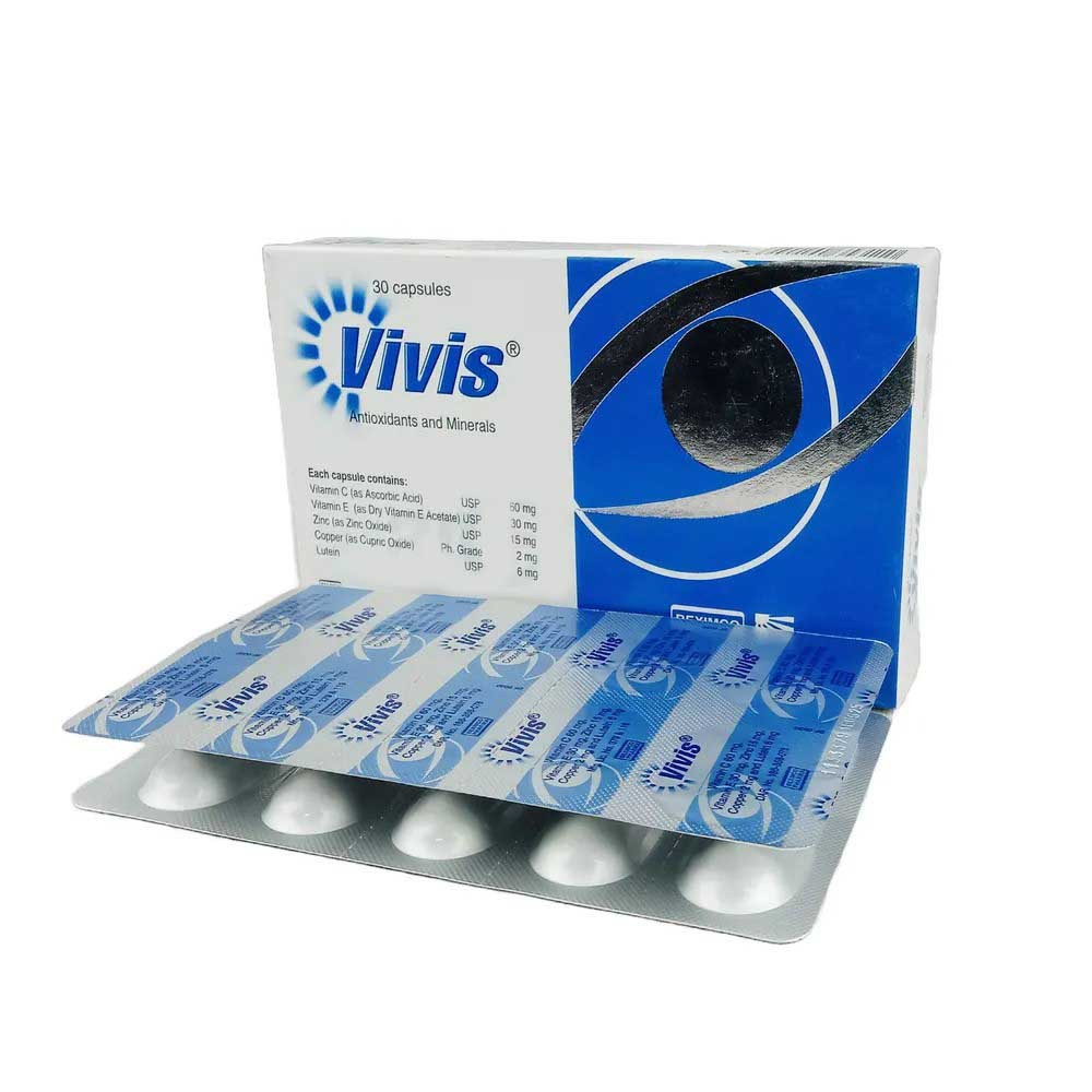 Vivis Capsule 60 mg+30 mg+6 mg+2 mg+15 mg
