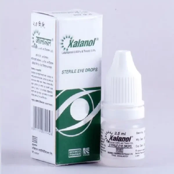 Xalanol Ophthalmic Solution 0.005%+0.5%
